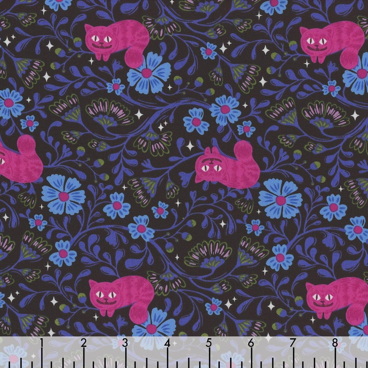 【No.192】ꫛꫀꪝ✧‧˚猫様 カラフル ビジュー 華やか Moda Ruby Star Society Fabrics Hello Alice Sarah Watts Cheshire